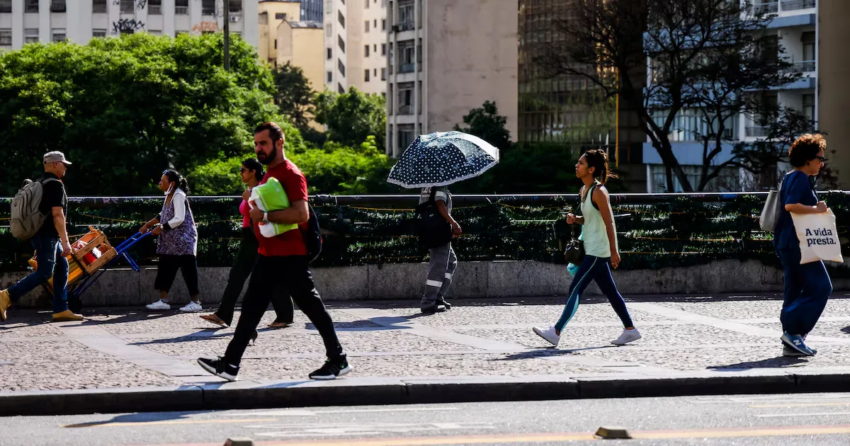Inmet emite alerta vermelho para onda de calor em seis estados