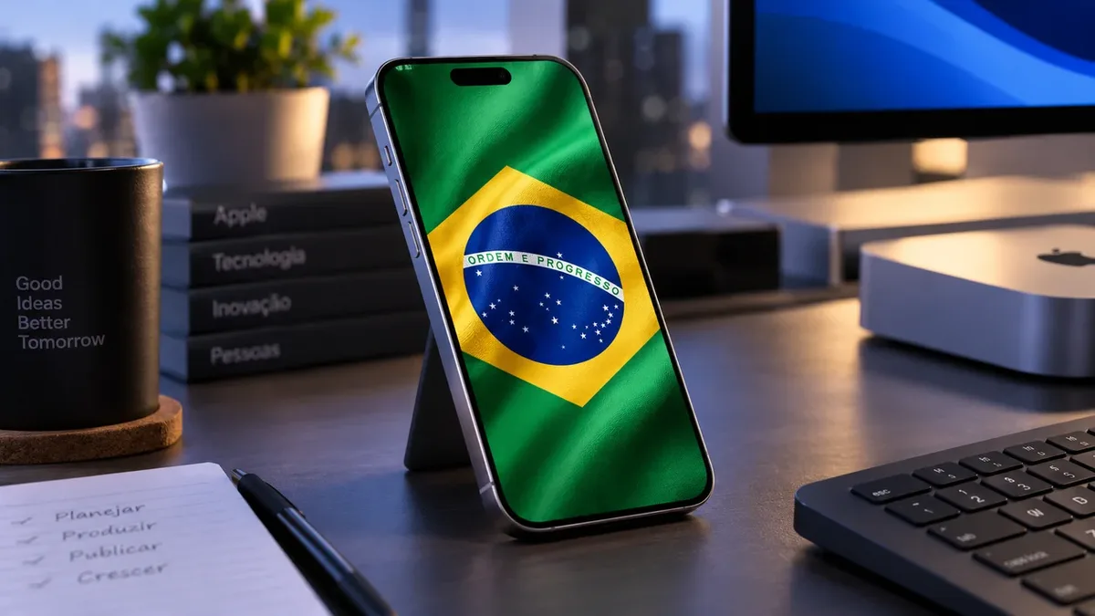 Apple amplia participação enquanto vendas de smartphones recuam no Brasil