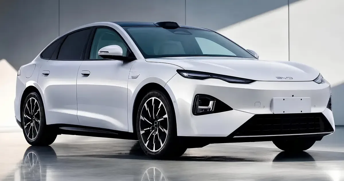 BYD Seal 07 estreia bateria Blade 2.0 e recarga em nove minutos