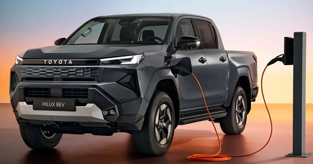 Toyota anuncia investimento de R$ 7,3 bilhões para eletrificar a Hilux na Argentina