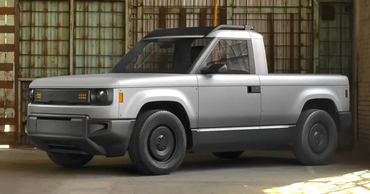Registro protege no Brasil o projeto da picape elétrica Slate Truck