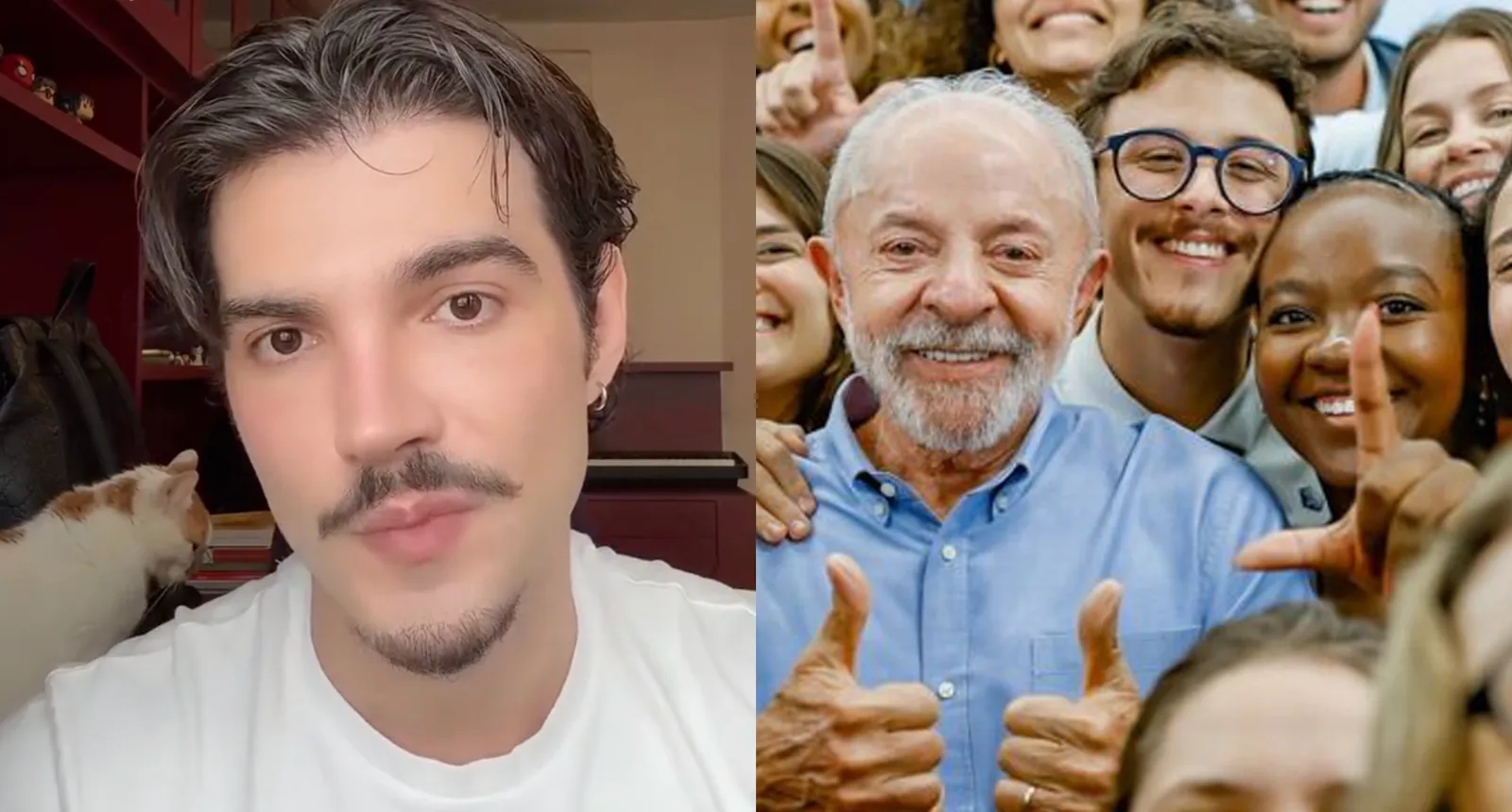 Jão pede votos para Lula entre familiares de pessoas LGBTQIAPN+