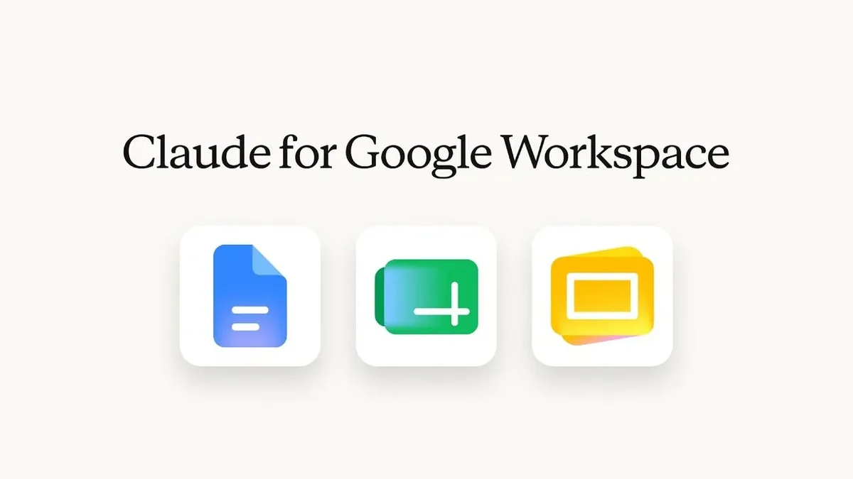 Anthropic integra Claude ao Google Docs, Sheets e Slides
