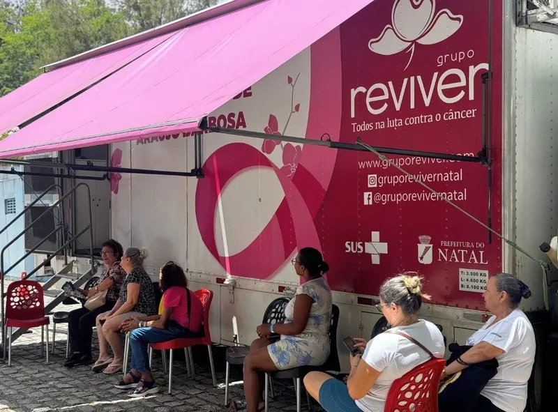 Natal recebe atendimento itinerante para mamografia sem custo até sexta-feira