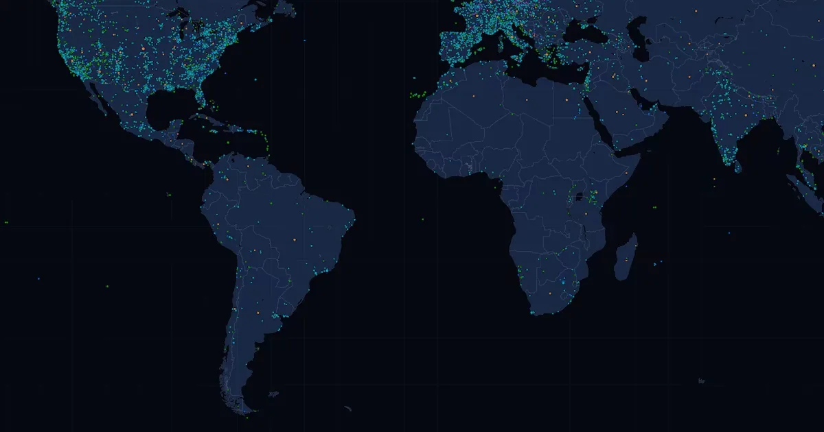 Mapa reúne locações de filmes e séries em várias partes do mundo