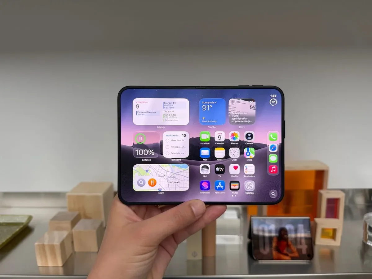 Apple prevê troca da camada que ajuda a reduzir vinco do iPhone Duo