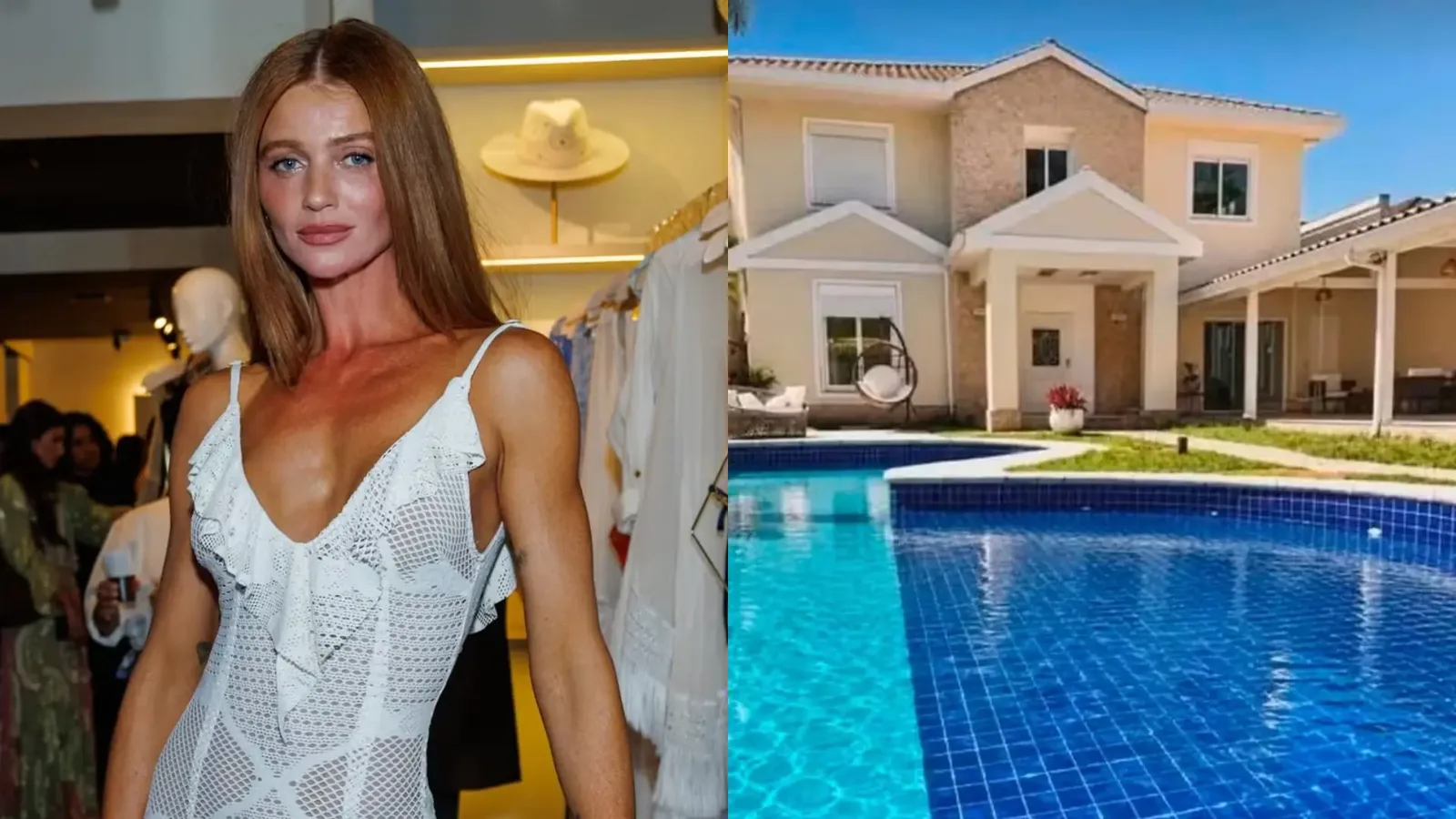 Cintia Dicker se muda para casa de 600 m² após separação de Scooby