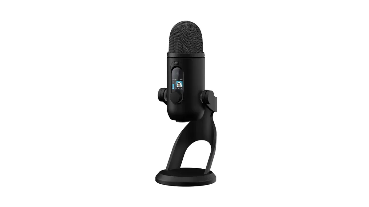 Logitech apresenta Blue Yeti 2 com tela LED e ajuste automático de áudio