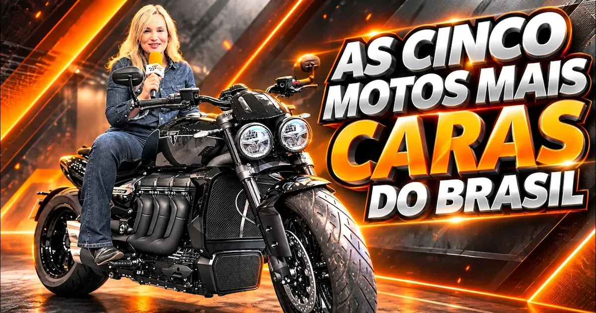 Cinco motocicletas de luxo à venda no Brasil chegam a R$ 1,1 milhão