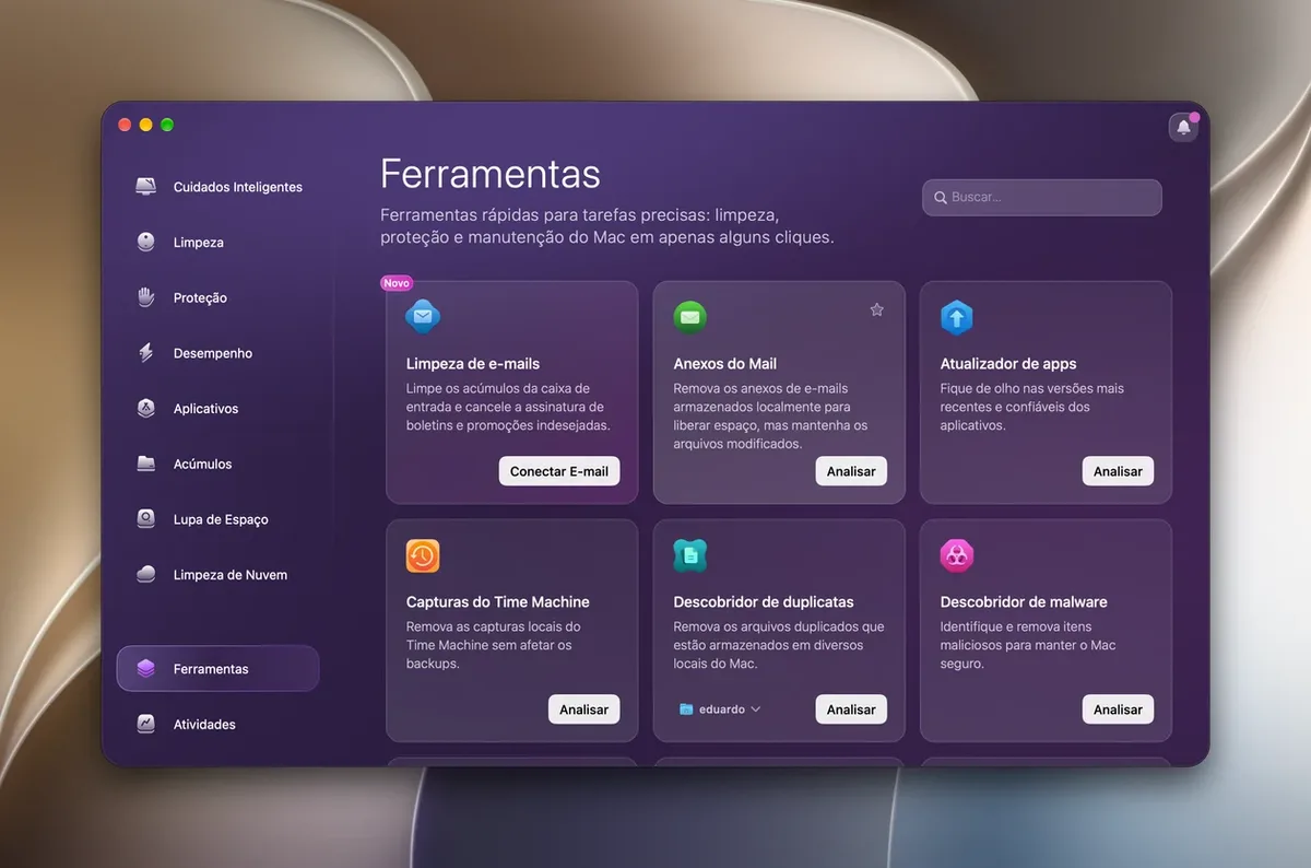 CleanMyMac 5.7 organiza e-mails e reúne avisos em nova central