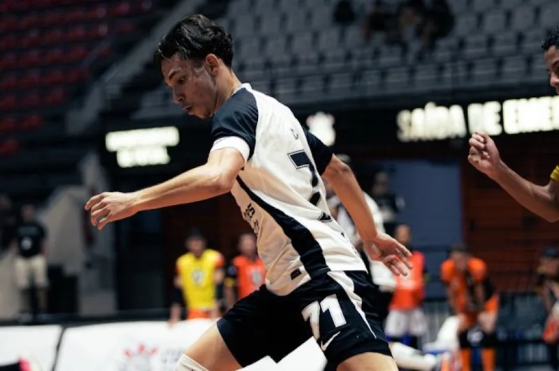 Corinthians enfrenta Taubaté nas oitavas do Paulista Sub-20 de futsal