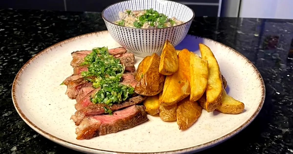 Banquete inspirado no Lon Lon Ranch combina carne, batata e molho de cogumelos