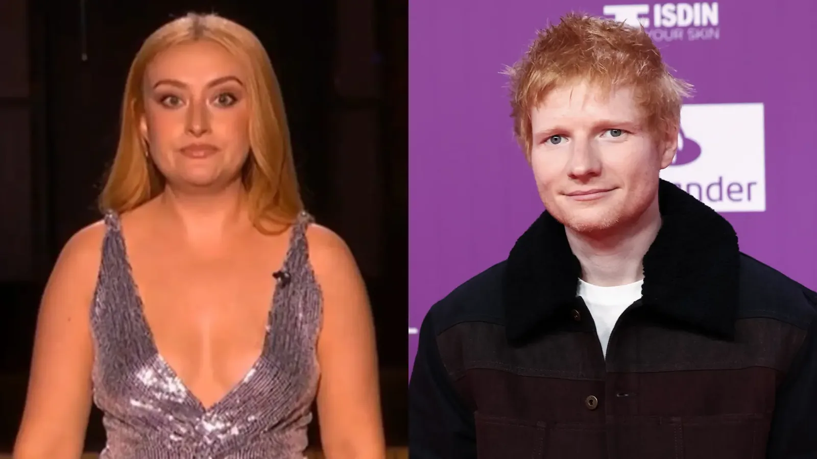 Amelia Dimoldenberg ironiza Ed Sheeran em estreia no SNL UK