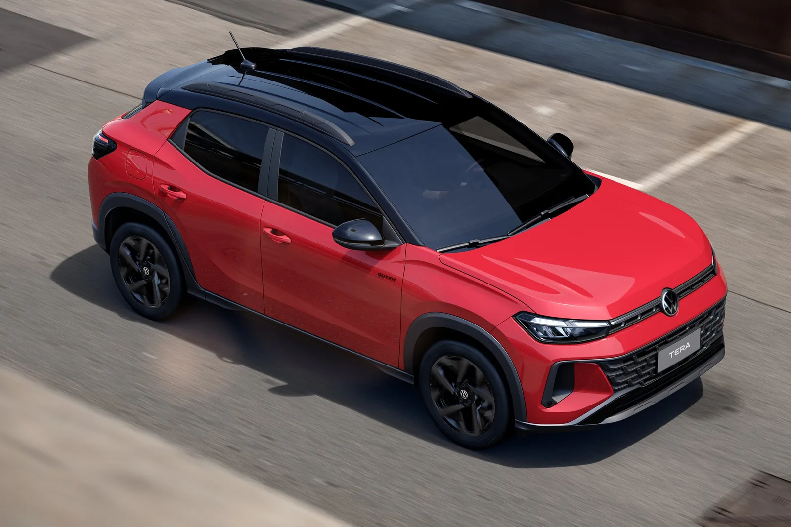 Volkswagen Tera 2027 ganha motor 200 TSI e automático de oito marchas
