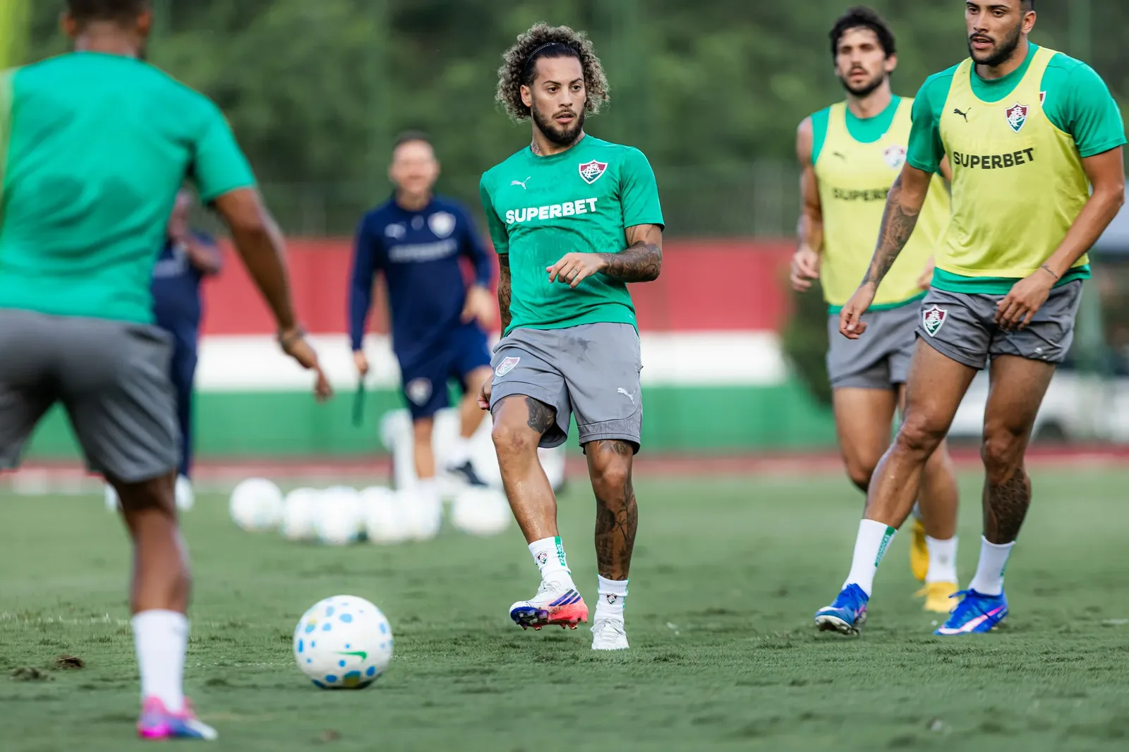 Fluminense retoma treinos no CT Carlos Castilho após pausa internacional