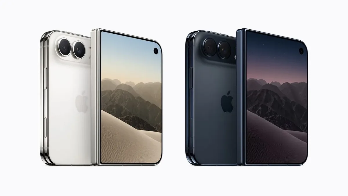 iPhone Duo estreia com duas telas, Touch ID e chip A20 Pro