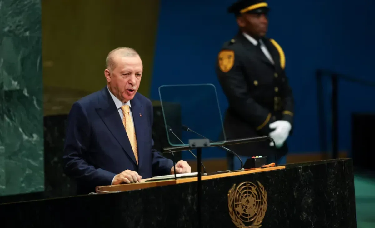 Erdogan pede reforma do Conselho de Segurança e reconhecimento da Palestina