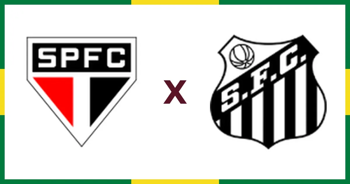 São Paulo e Santos se enfrentam pelo Brasileirão com transmissão no SporTV e Premiere