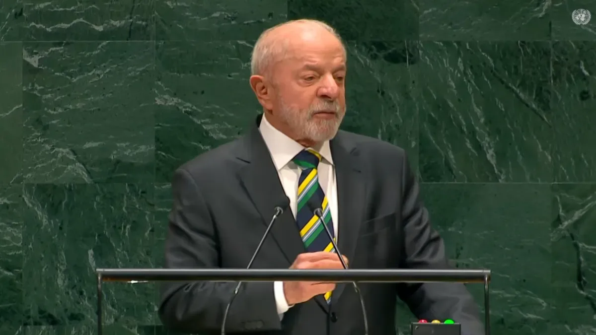 Lula denuncia impactos da guerra em Gaza durante discurso na ONU