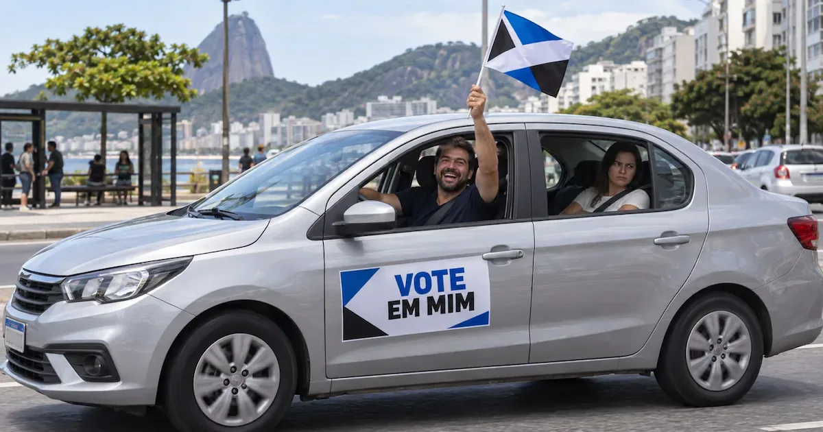 TSE restringe propaganda eleitoral em carros usados por aplicativos