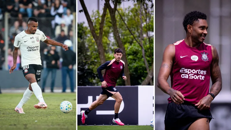 Corinthians pode ter trio à disposição após a Data Fifa