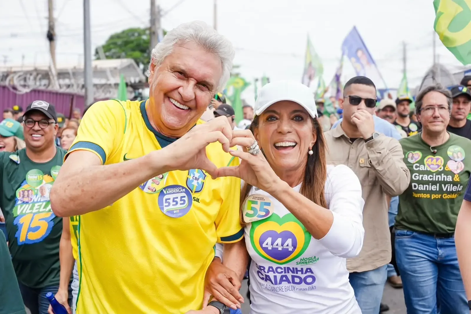 Gracinha Caiado encerra campanha ao Senado com atos em Goiânia