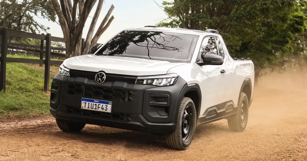 VW Tukan terá caçamba maior que a da Strada e chega em 2027