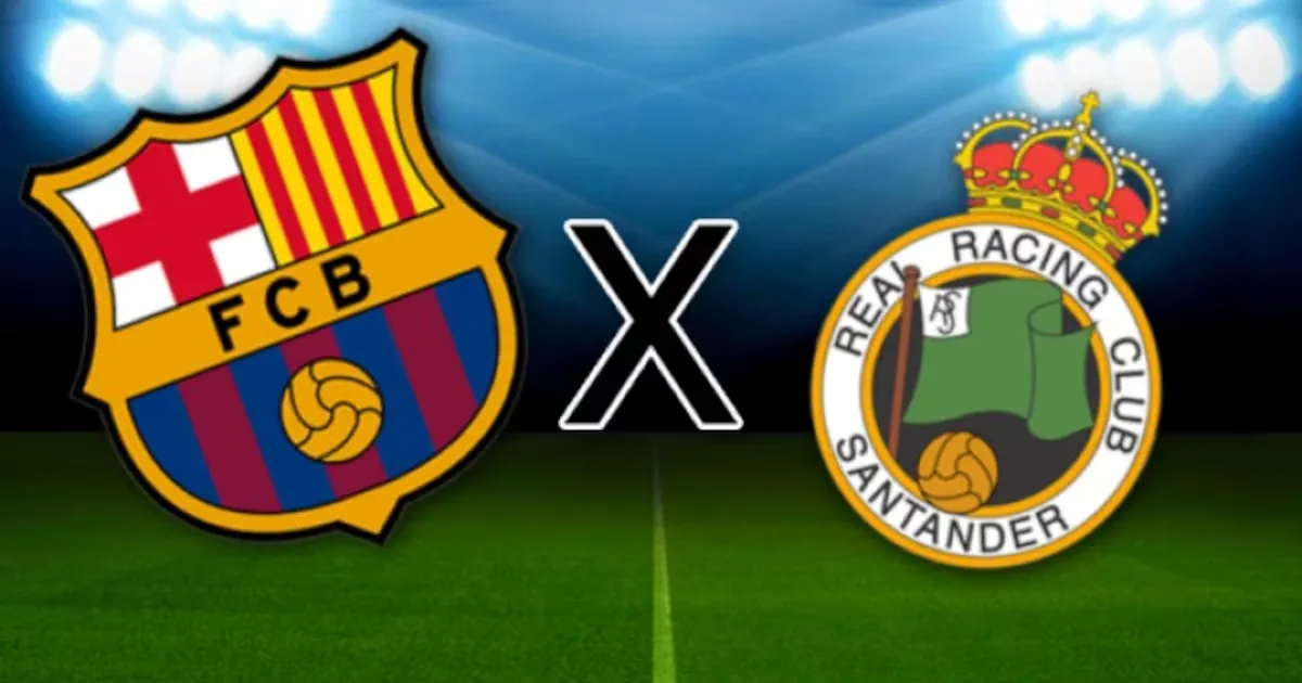 Barcelona defende liderança contra o Racing Santander nesta quarta-feira