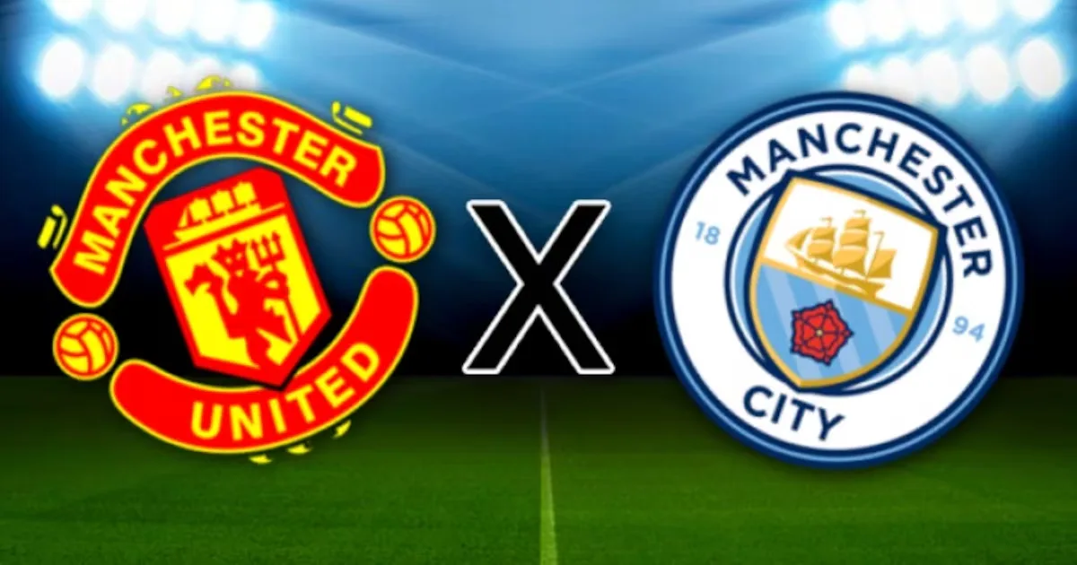 Manchester United e City se enfrentam pela Premier League neste domingo