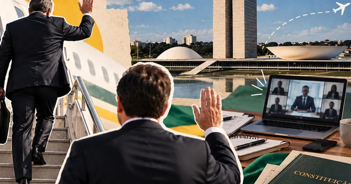 Por que o vice assume a Presidência quando o titular viaja