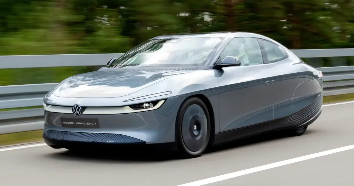 Volkswagen apresenta protótipo elétrico com menor arrasto já registrado