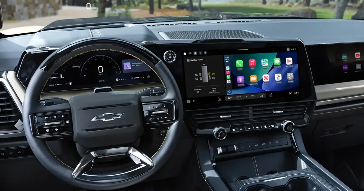 Nova central da GM mantém Android Auto e Apple CarPlay na linha 2027