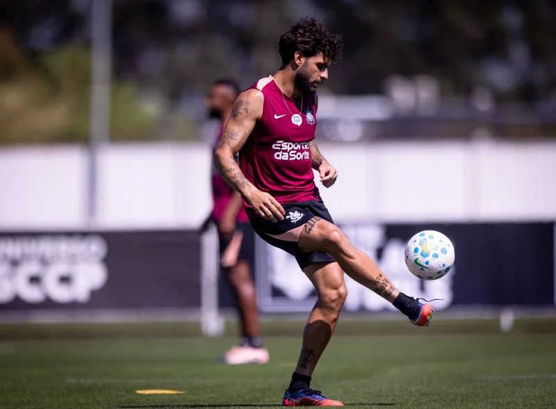 Fibrose muscular atrasa retorno de Yuri Alberto ao Corinthians