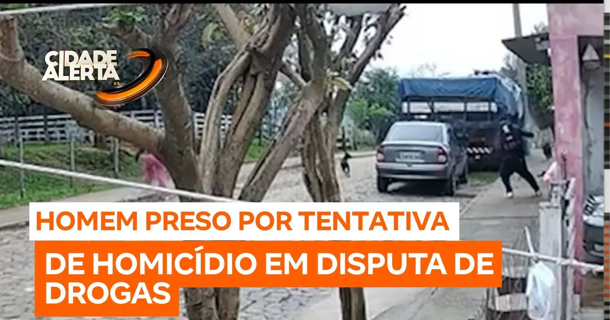 Polícia prende suspeito de atirar contra vítima em Jaguari