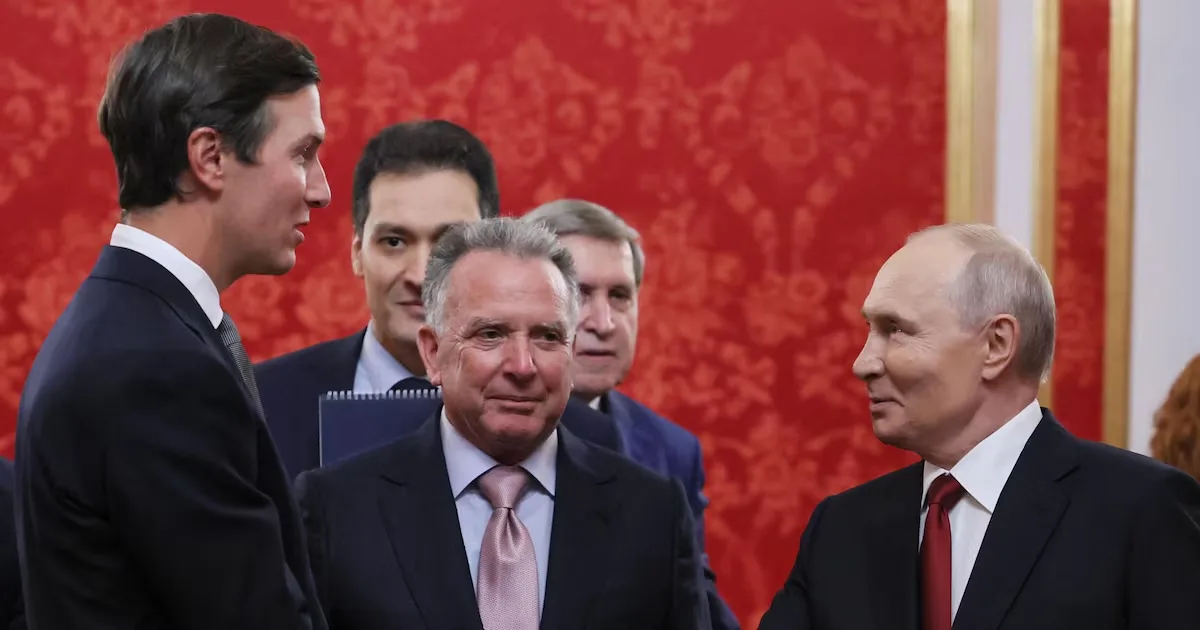 Putin retoma negociações com enviados de Trump sobre guerra na Ucrânia