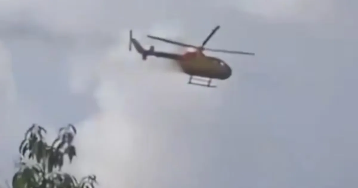 Queda de helicóptero médico mata cinco pessoas em Sarawak, na Malásia