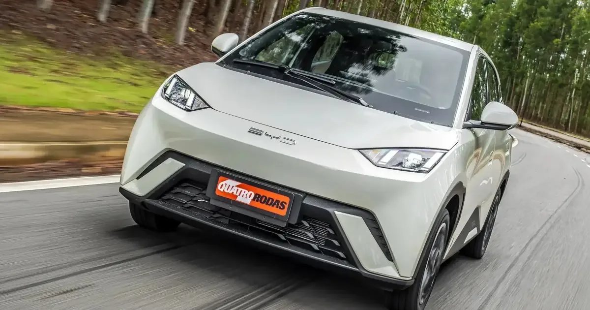 Dolphin Mini alcança 3º lugar entre os carros mais vendidos em setembro
