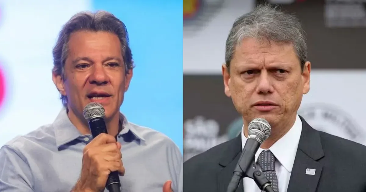Haddad e Tarcísio apresentam propostas diferentes para a saúde em São Paulo