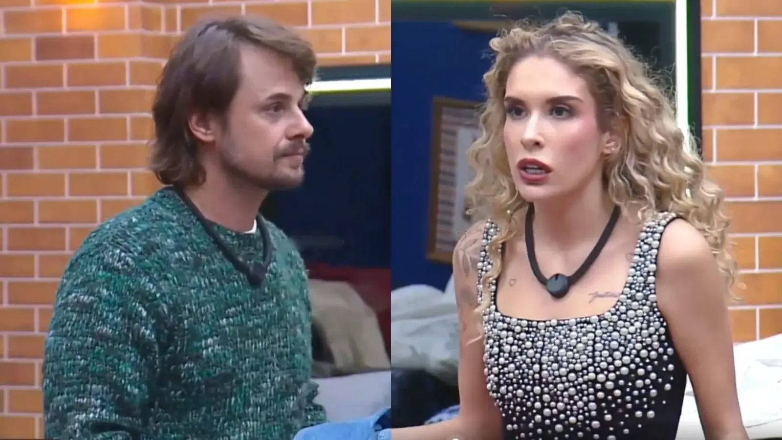 Daniel Erthal e Stephanie Gomes discutem por causa de cama em A Fazenda 18