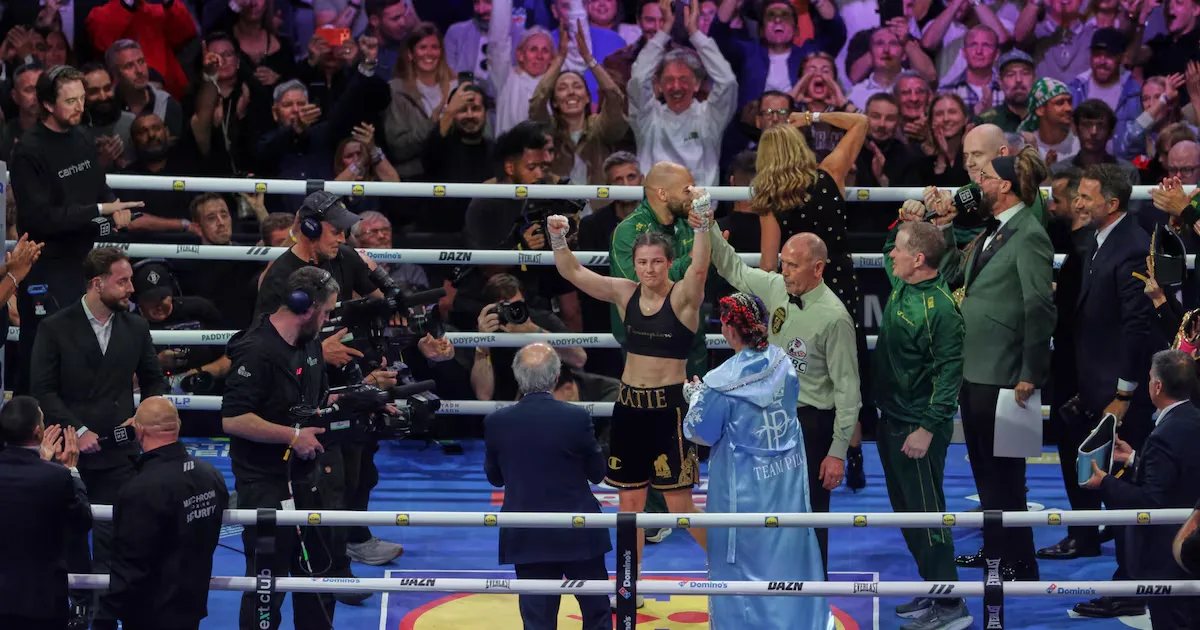 Despedida de Katie Taylor reúne 83 mil e entra no top 10 do boxe