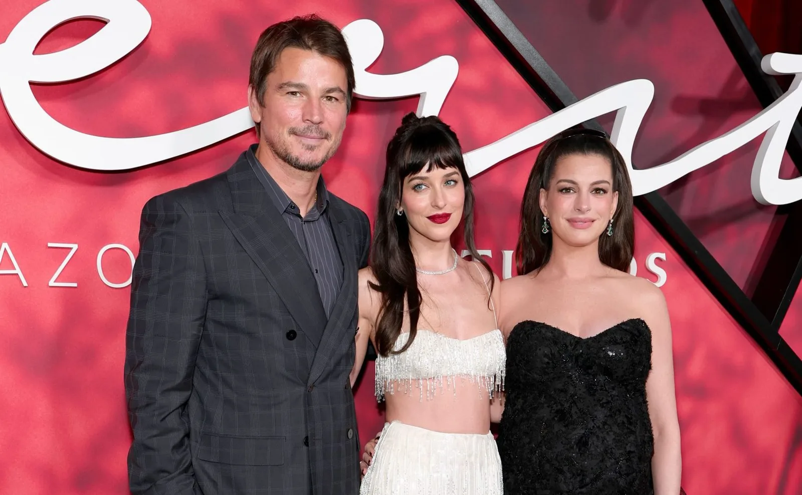 Anne Hathaway, Dakota Johnson e Josh Hartnett apresentam “Verity” em Nova York