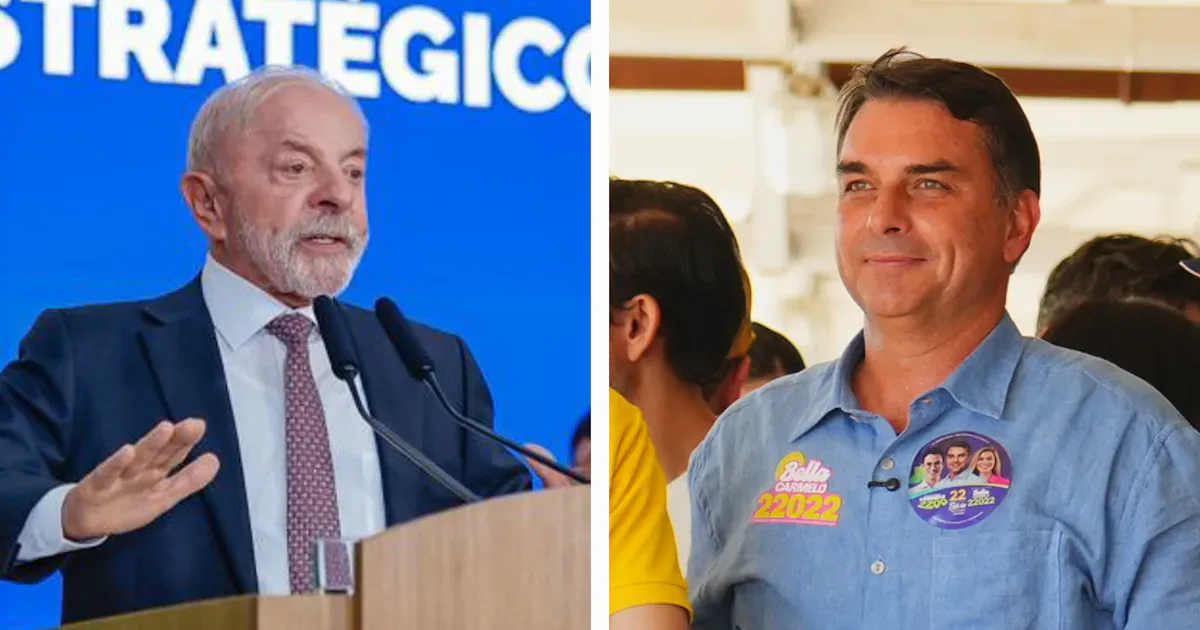 Lula passa Flávio Bolsonaro em tração digital na campanha eleitoral