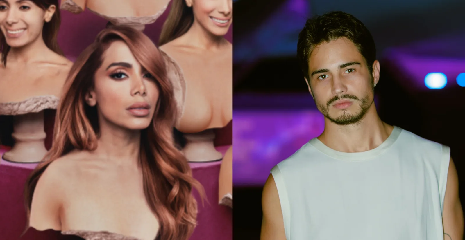 Anitta elogia Danilo Mesquita com contas diferentes nas redes sociais