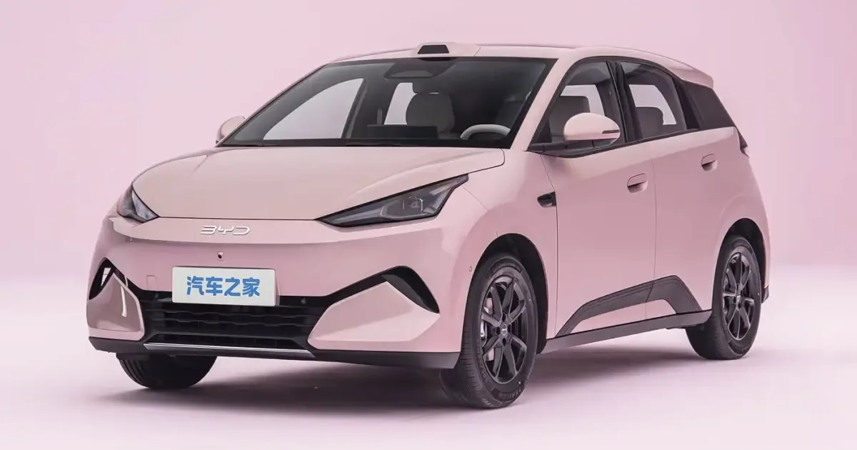 Novo Dolphin Mini da BYD ganha motor traseiro e espaço extra