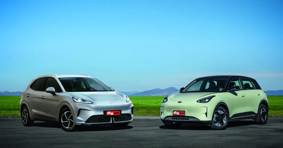 MG4 Urban Comfort supera Geely EX2 Max em comparação com o BYD Dolphin
