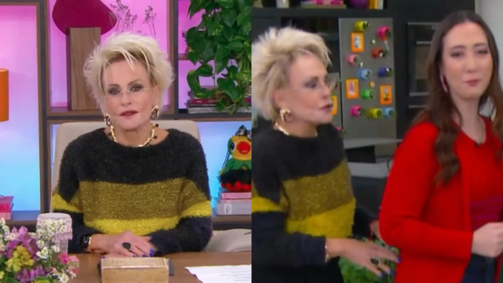 Áudio com crítica vaza durante dinâmica de Ana Maria Braga no Mais Você