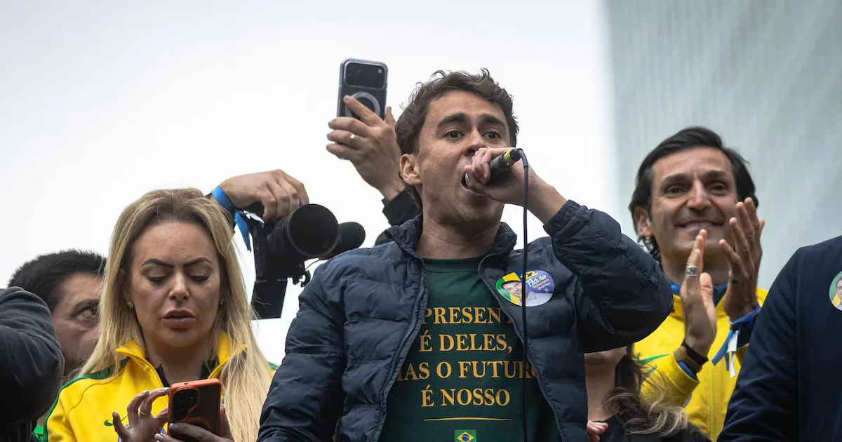 Nikolas Ferreira alcança 3,1 milhões de votos e lidera ranking histórico da Câmara