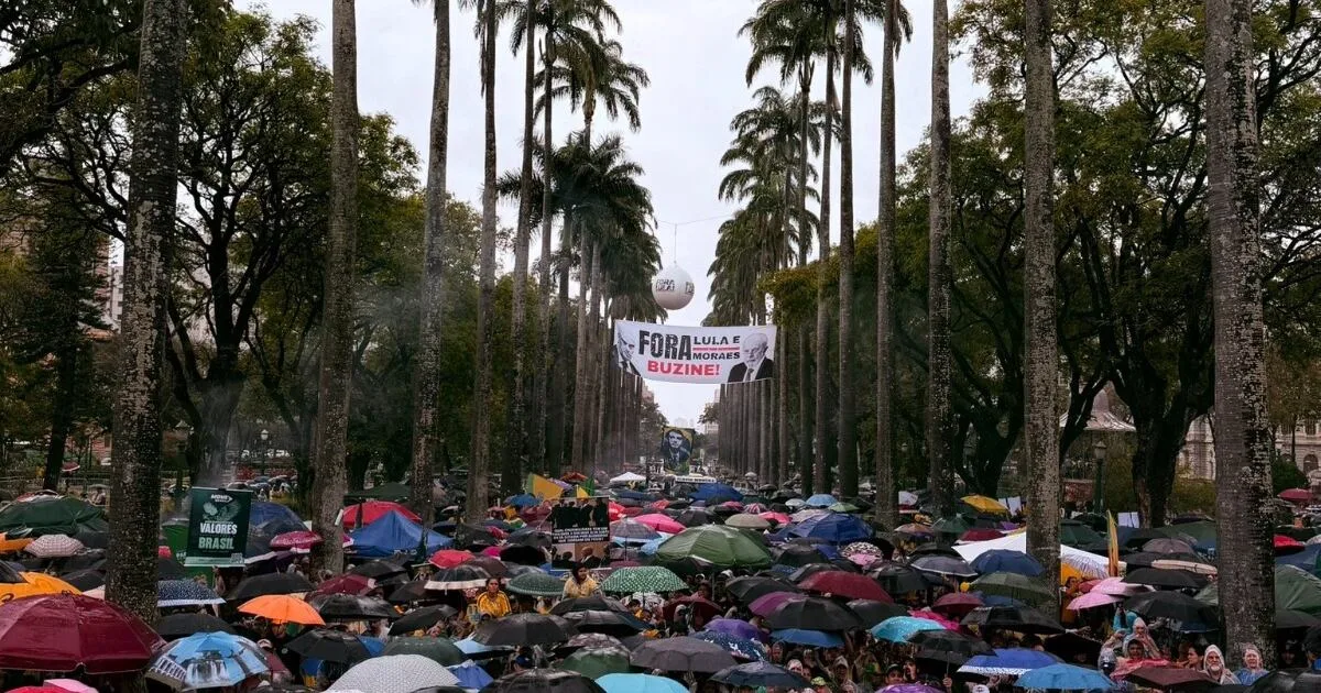 Protestos contra Lula e Alexandre de Moraes ocorrem em nove capitais no 7 de Setembro