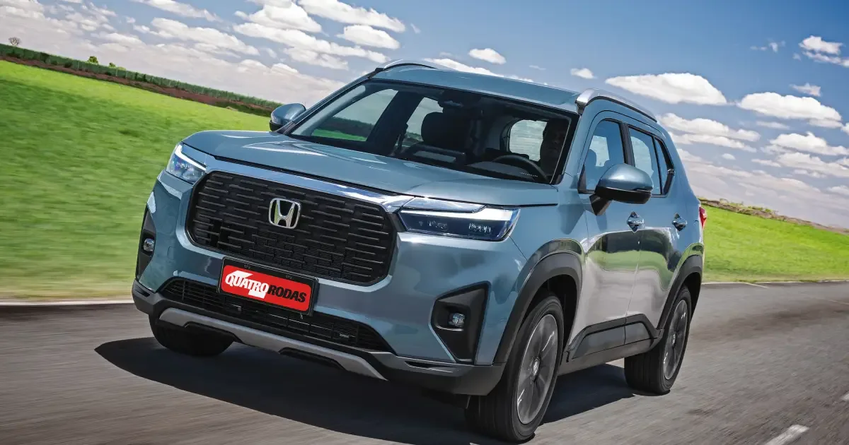 Honda WR-V terá mudanças na Índia e opção híbrida na linha 2027