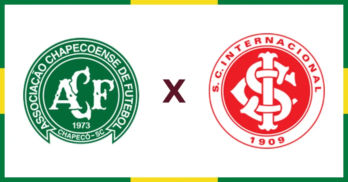 Chapecoense e Internacional se enfrentam pelo Brasileirão; veja transmissão e horário